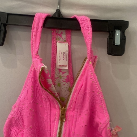 NWT LoveShackFancy x Hurley Eyelet Paisley One-Piece, XS - Picture 8 of 13